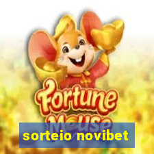 sorteio novibet