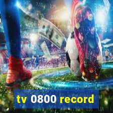 tv 0800 record