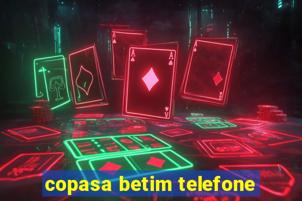 copasa betim telefone