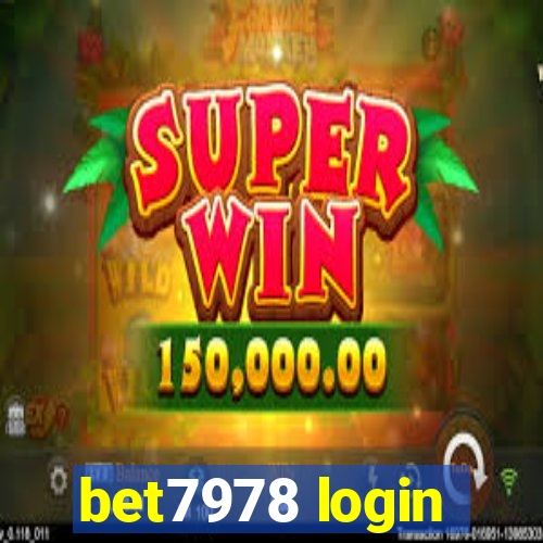 bet7978 login