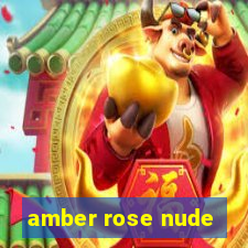 amber rose nude