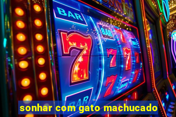 sonhar com gato machucado