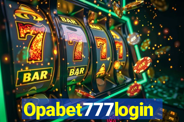 Opabet777login