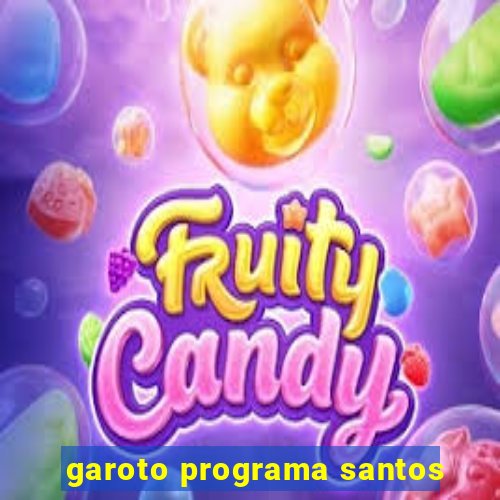 garoto programa santos