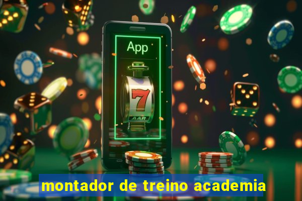 montador de treino academia