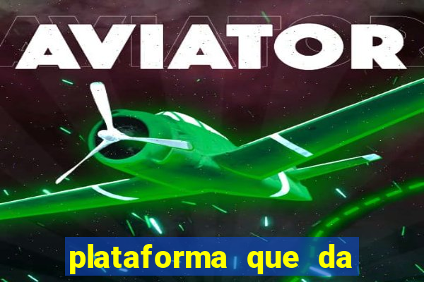 plataforma que da para depositar 1 real