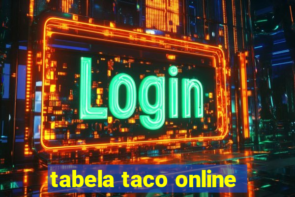 tabela taco online