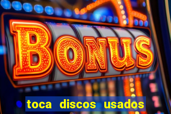 toca discos usados santa efigênia